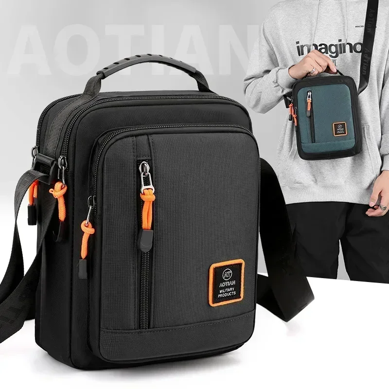 Edc Carry Bag - กระเป๋าผู้ชายอเนกประสงค์ คุณภาพสูง ไนลอน กระเป๋าสะพายข้างผู้ชาย กระเป๋าแฟชั่นลำลอง กระเป๋าถือขนาดเล็กสำหรับผู้ชาย