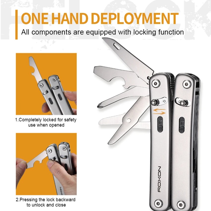 Edc Carry Pliers - คีมอเนกประสงค์ R's Genuine S804G Flex Multi