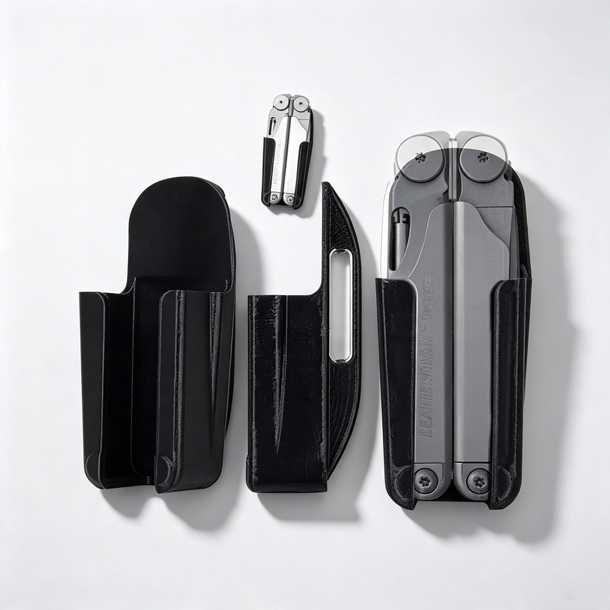 Edc Carry Holster - ซองใส่เครื่องมือป้องกันที่ใช้ร่วมกับ Leatherman Wave Multi-Tool พร้อมคลิปหนีบเข็มขัด ซองเก็บอุปกรณ์