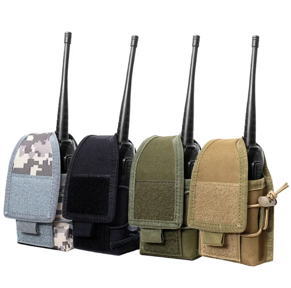 Edc Carry Holster - ยุทธวิธีMolleวิทยุกระเป๋าTalkie Walkie Holster EDCเครื่องมือเอวกระเป๋ากีฬากลางแจ้งเดินป่าการล่าสัตว์Camping Interphoneผู้ถือกระเป๋า