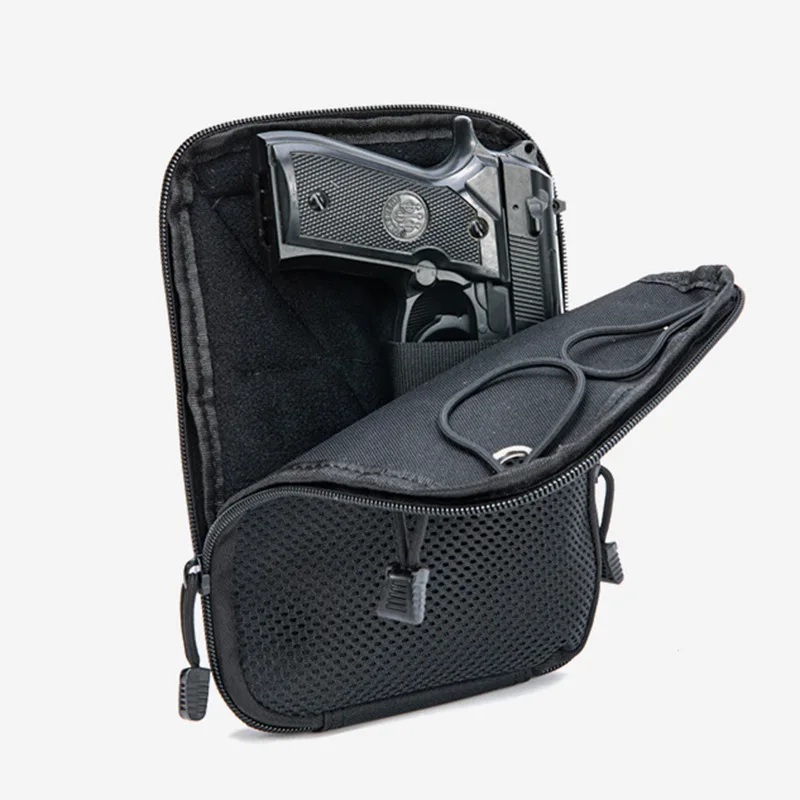 Edc Carry Gun - Molle ยุทธวิธีปกปิดปืนกระเป๋า EDC นิตยสารสําหรับ Universal ปืนพกปืนพกพกพา
