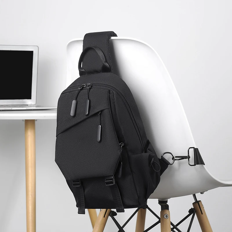 Edc Carry Bag - ผู้ชายหลายองค์ประกอบไหล่กระเป๋าสะพายข้างกีฬากระเป๋าหน้าอกกันน้ําทนต่อการสึกหรอกีฬากลางแจ้งเดินทาง