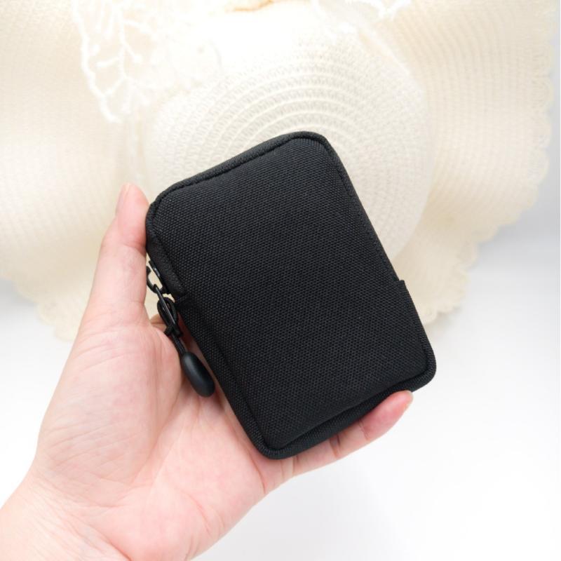Edc Carry Coins - กระเป๋าโพลีเอสเตอร์ EDC ขนาดเล็ก กระเป๋าใส่เหรียญแบบพกพา กระเป๋าจัดระเบียบ กระเป๋าขนาดเล็กกันน้ำ