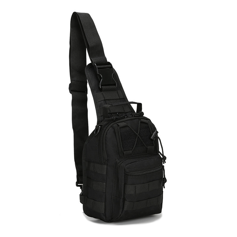 Edc Carry Bag - กระเป๋าคาดอกกระเป๋ายุทธวิธีสะพายข้างกระเป๋ากีฬาทหารกลางแจ้งกระเป๋าสะพายไหล่สำหรับผู้ชายผู้หญิงอุปกรณ์เดินป่าตั้งแคมป์