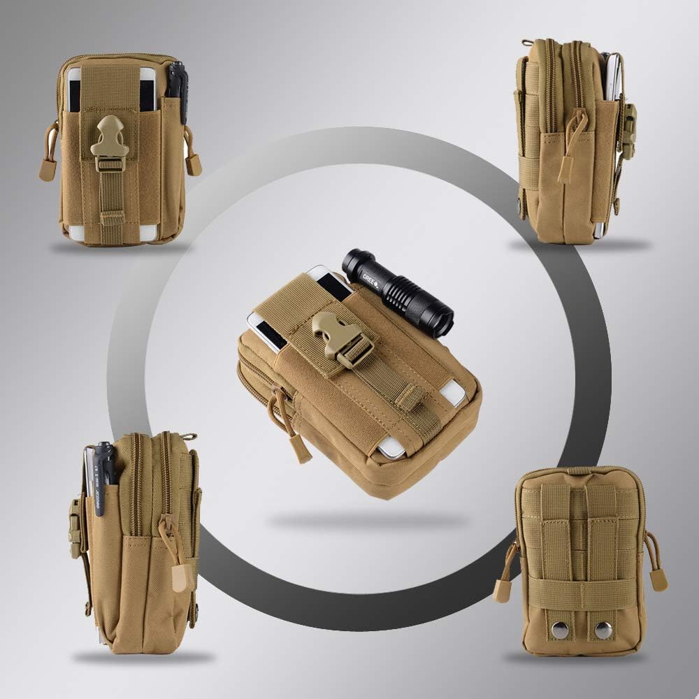 กระเป๋าคาดเอวแบบยุทธวิธี Molle - Edc Carry Bag บทวิจารณ์และราคา