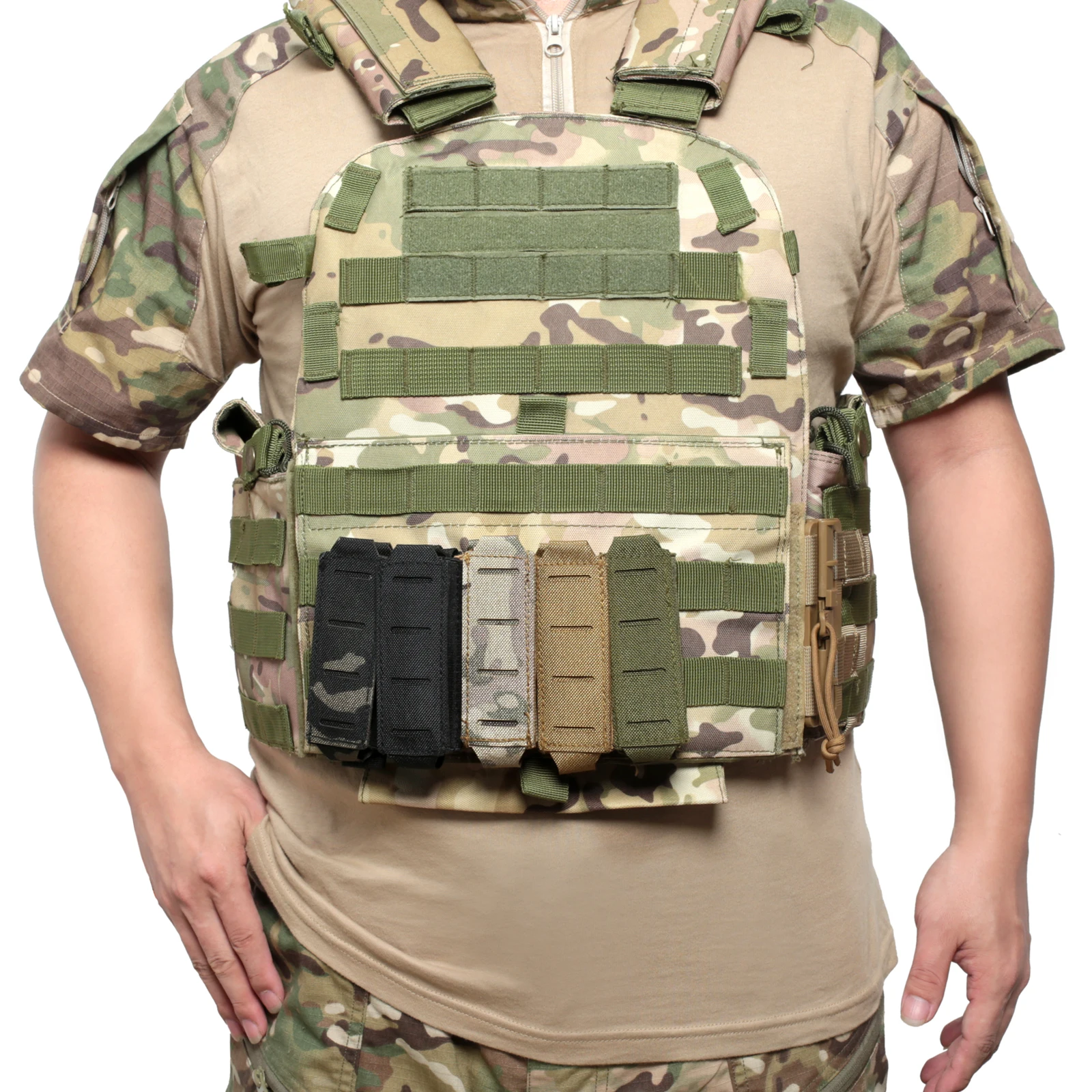 Molle 9 มม.นิตยสาร Pouch Singl - Edc Carry Holster บทวิจารณ์และราคา