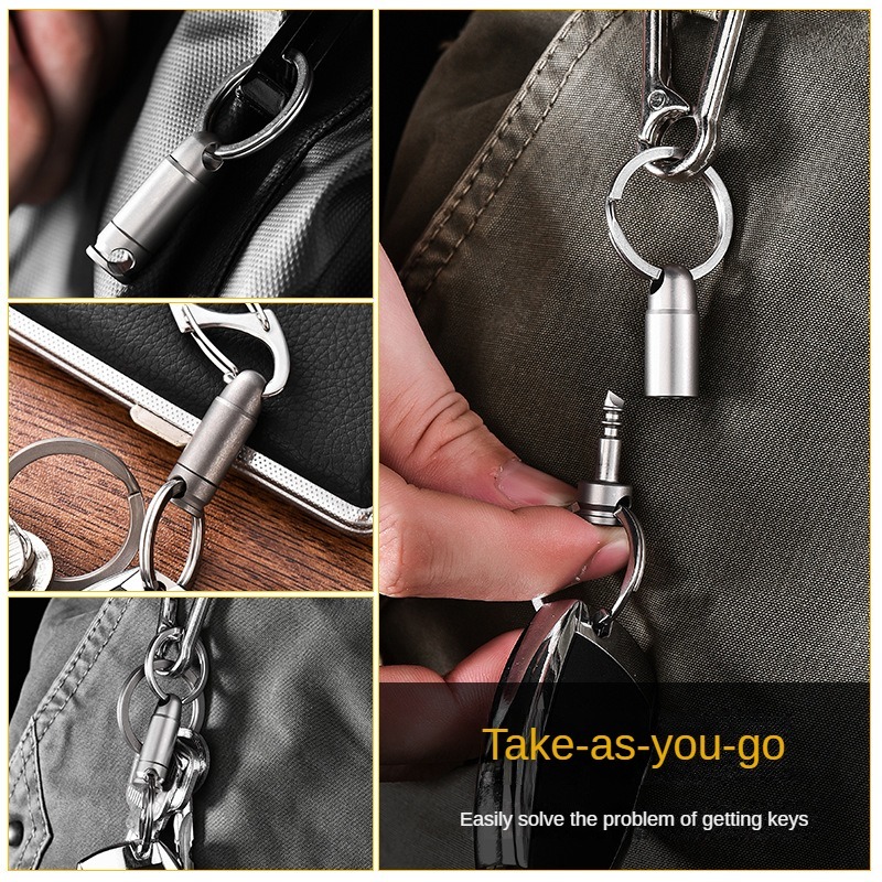 พวงกุญแจไทเทเนียม PioneerEDC ด - Edc Carry Bag บทวิจารณ์และราคา