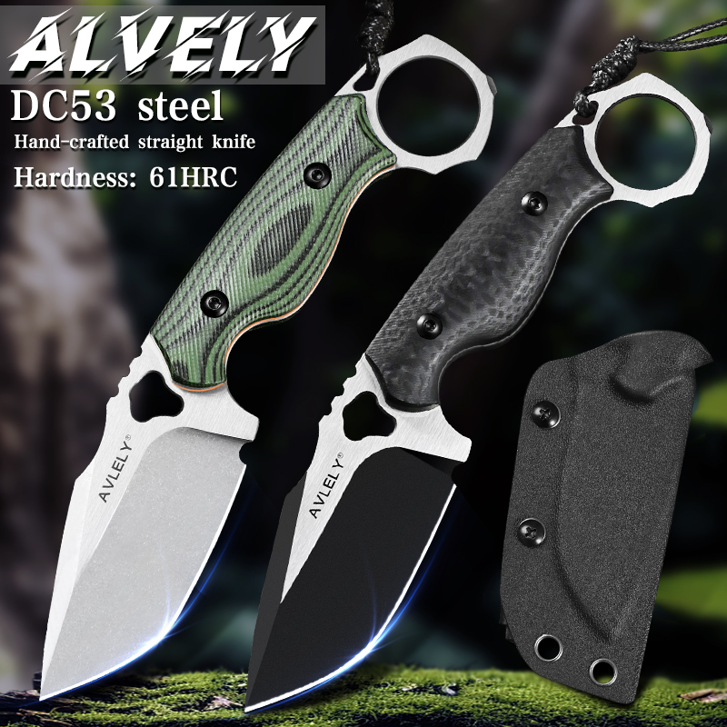 มีดใบตายคุณภาพสูงทำจากเหล็ก DC - Edc Fixed Blade Deep Carry บทวิจารณ์และราคา