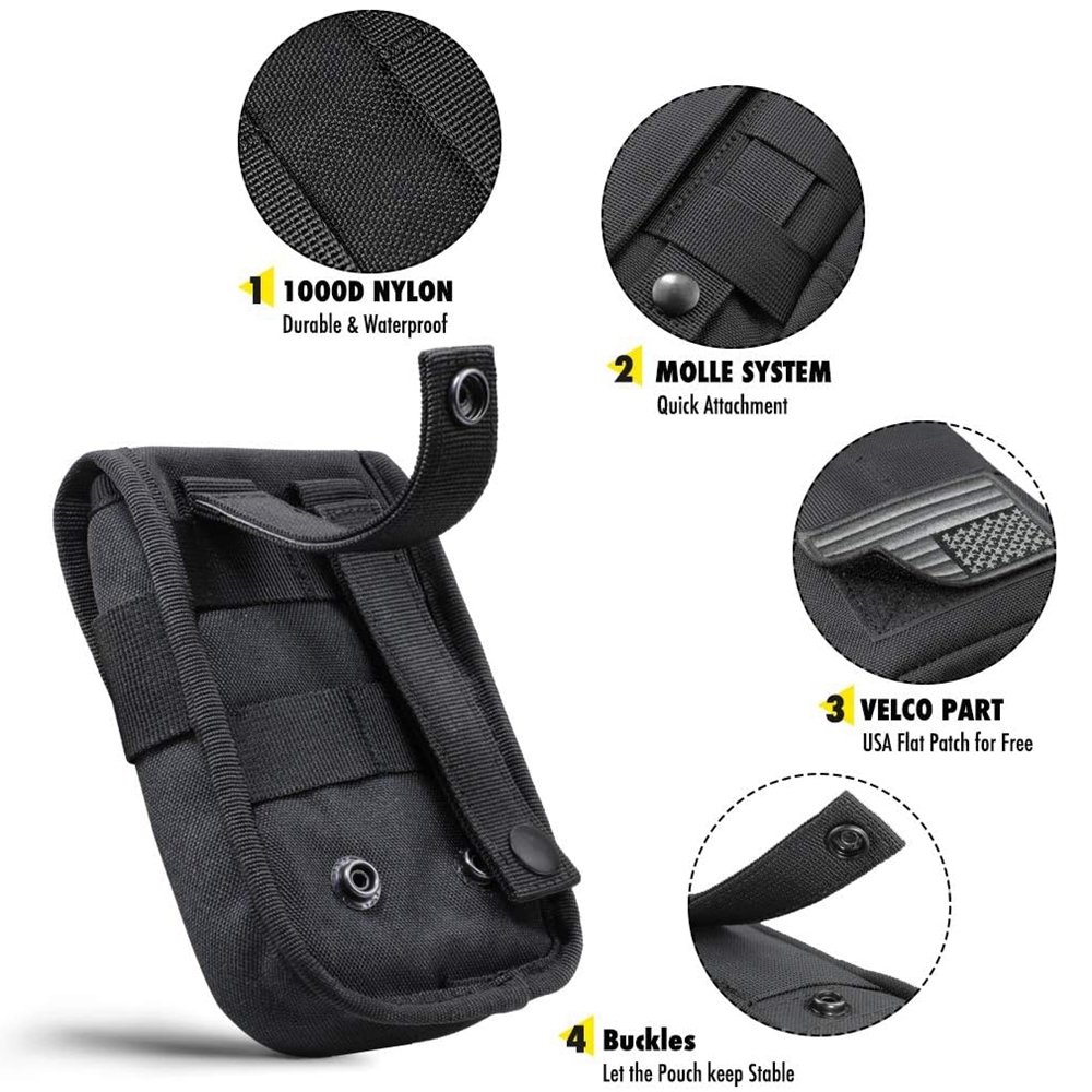 กระเป๋าใส่โทรศัพท์แบบยุทธวิธี  - Edc Carry Holster บทวิจารณ์และราคา