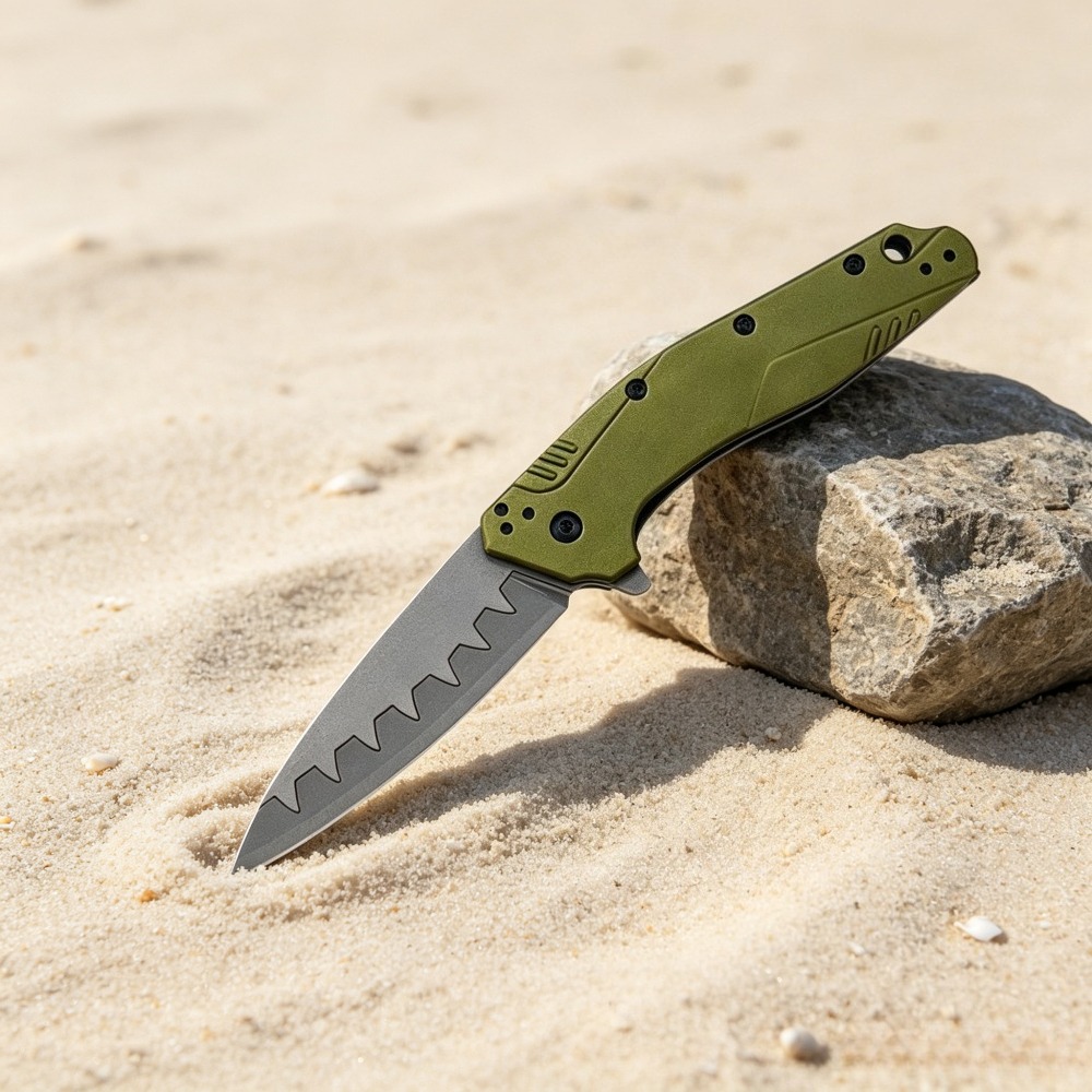 มีดพับ EDC รุ่น 1812 ด้ามจับอะ - Edc Carry Pocket Knife บทวิจารณ์และราคา