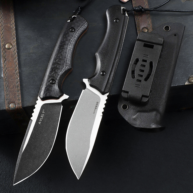มีดใบตรงเหล็ก DC53 ด้ามจับ G10 - Edc Fixed Blade Deep Carry บทวิจารณ์และราคา