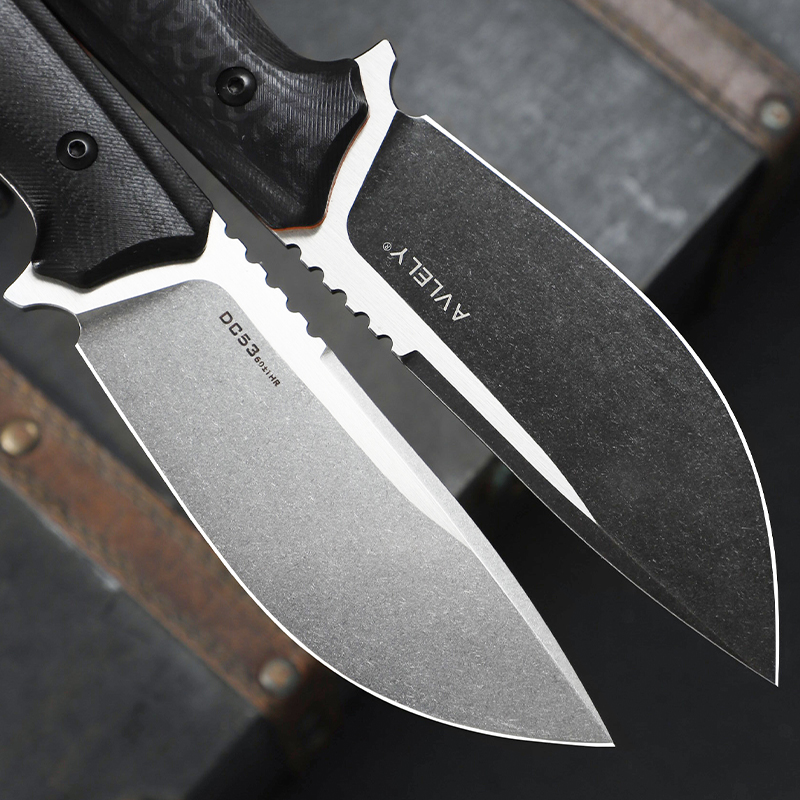 มีดใบตรงเหล็ก DC53 ด้ามจับ G10 - Edc Fixed Blade Deep Carry บทวิจารณ์และราคา