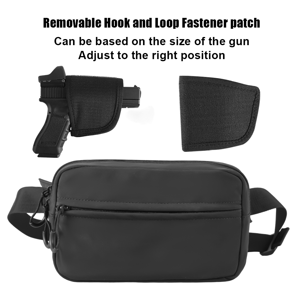 ยุทธวิธีCrossbodyกระเป๋าปืนพกเ - Edc Carry Gun บทวิจารณ์และราคา