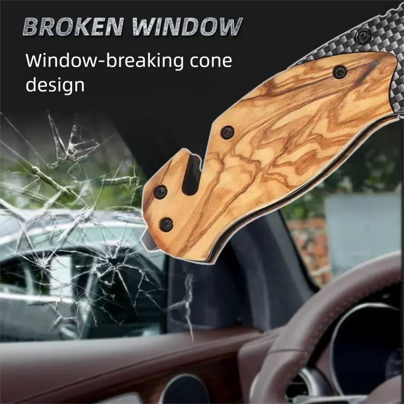 มีดพับลายดามัสกัส ใบมีดสแตนเลส - Edc Carry Pocket Knife บทวิจารณ์และราคา