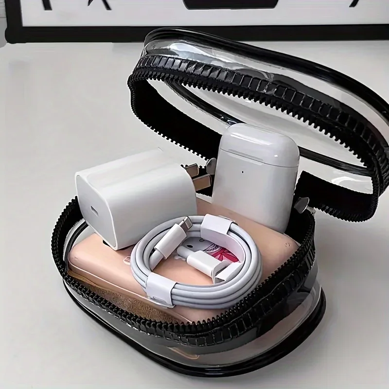 กระเป๋าเก็บของแบบซิปใสขนาดพกพา - Cable Winder Keychain บทวิจารณ์และราคา