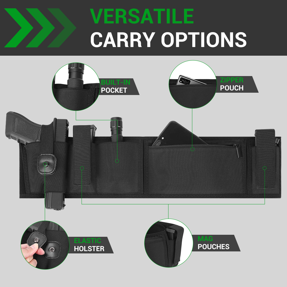 ซองปืนพกแบบคาดเอว ซองปืนพกแบบซ - Edc Carry Gun บทวิจารณ์และราคา